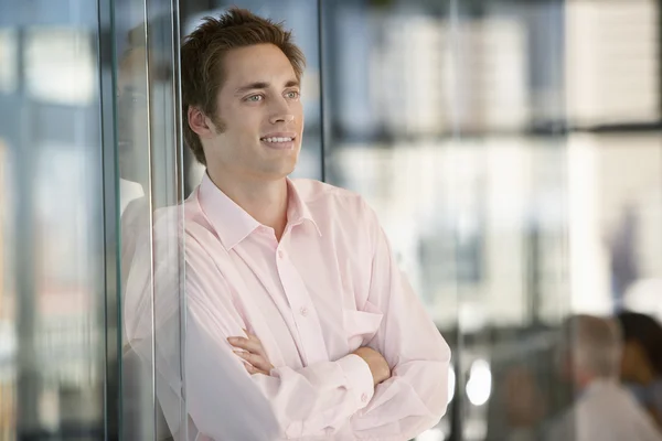 Businessman in Office. — Stock Photo, Image