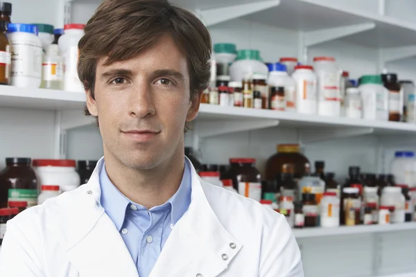 Young Man Pharmacist — Stock Photo, Image