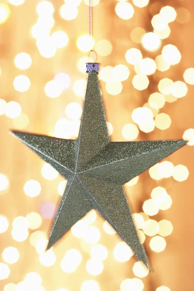 Ornamento estrela de Natal — Fotografia de Stock