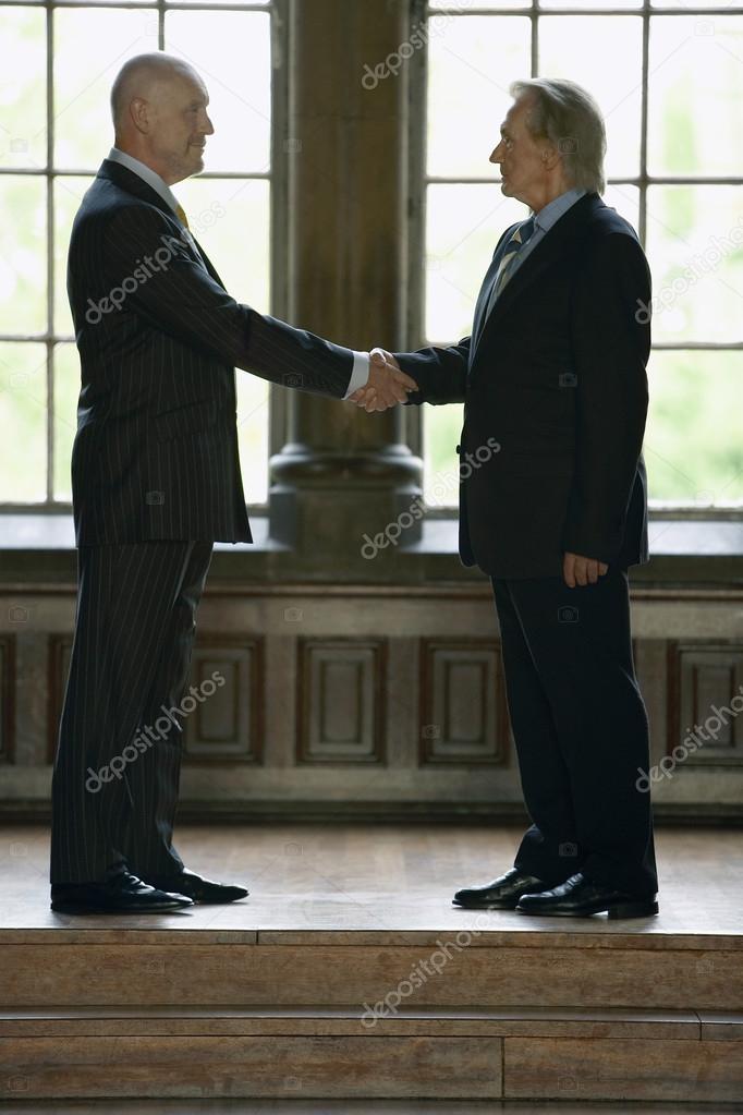 Two businessmen Shaking Hands