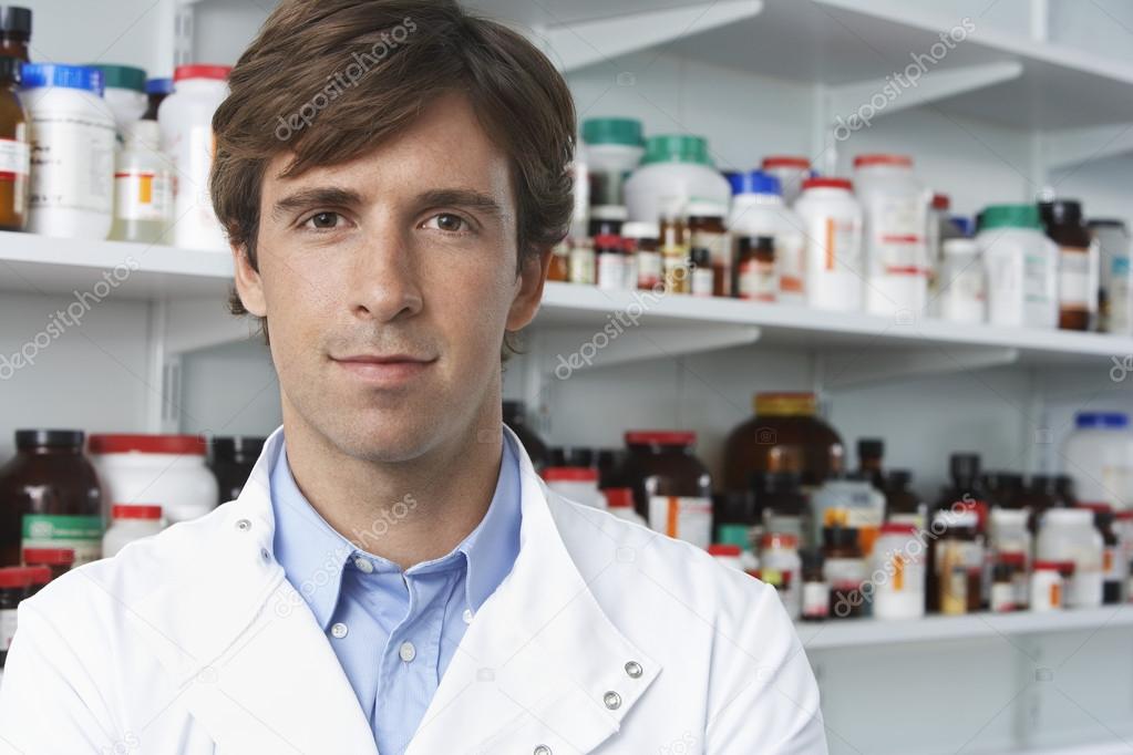 Young Man Pharmacist