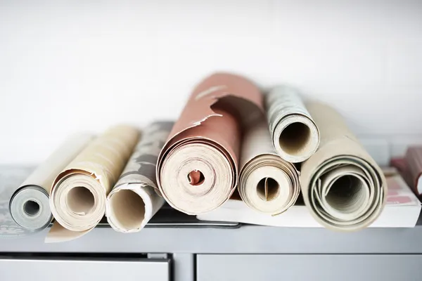 Rolls of Wallpaper — Stock Photo, Image