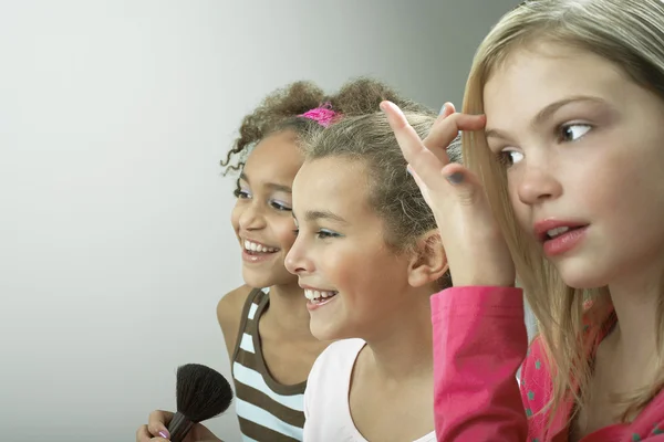 Girls at a Slumber Party — Stock Photo, Image