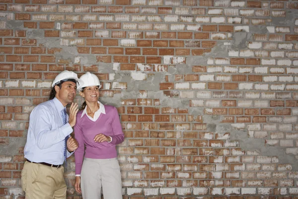 Construction manager and architect — Stock Photo, Image