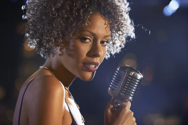 Jazz Singer — Stock Photo, Image