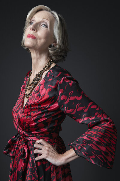 Senior Woman with Hands on Hips