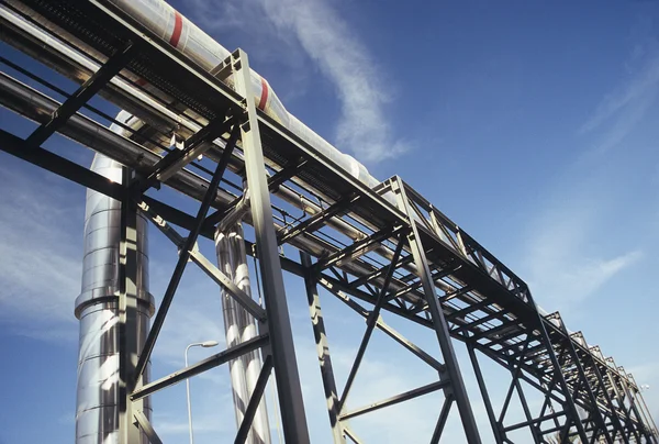 Pipeline and Scaffolding — Stock Photo, Image