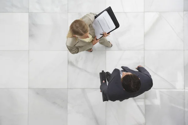 Businesspeople Talking — Stock Photo, Image