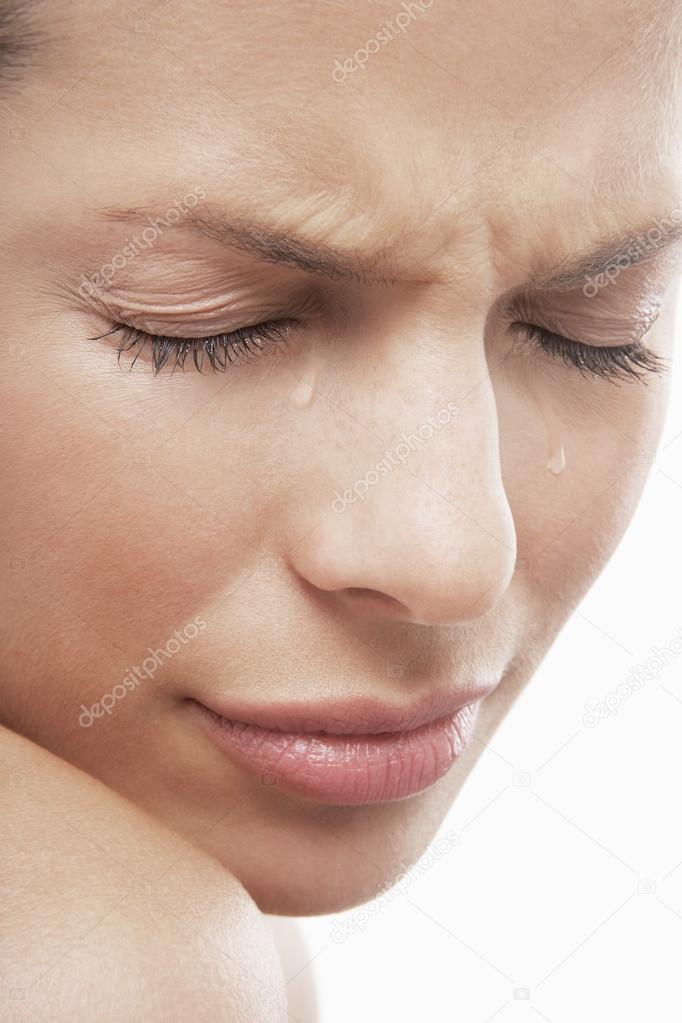 Young Woman Crying