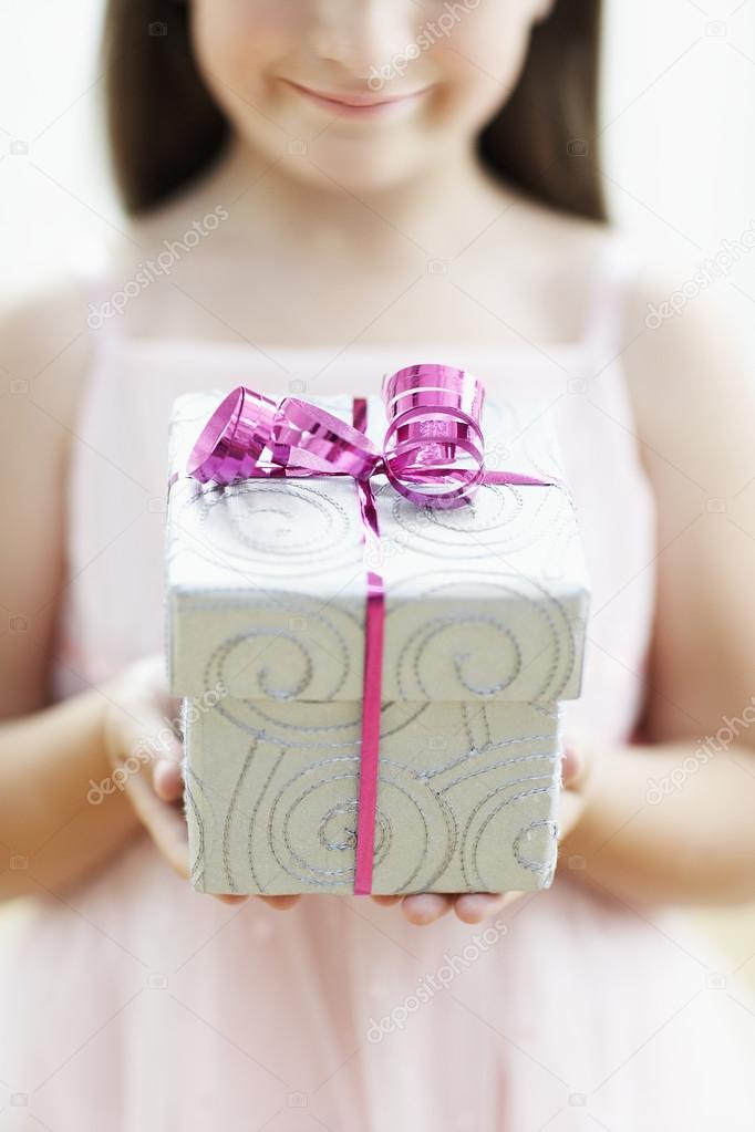 Girl with Gift