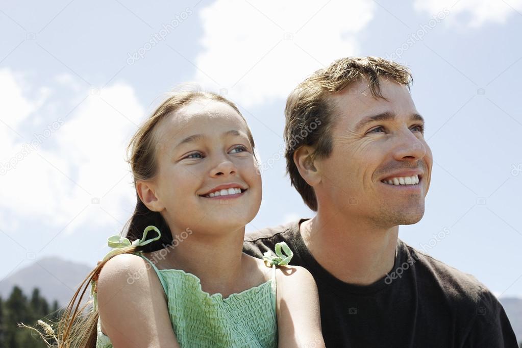 Father Spending Quality Time with Daughter