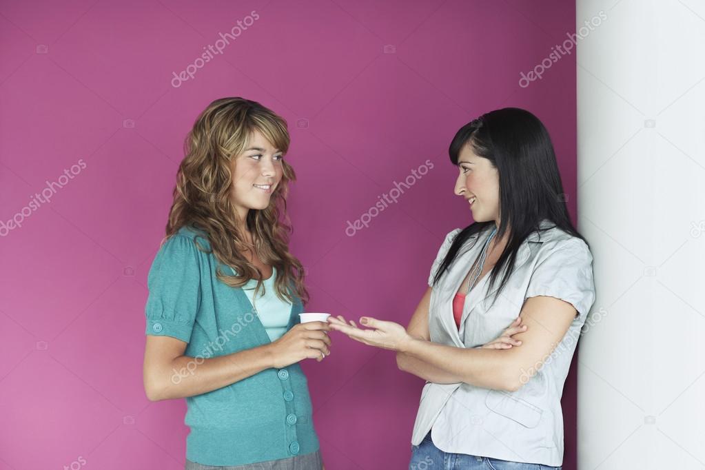 Two Women Talking