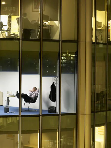 Businessman Sleeping — Stock Photo, Image