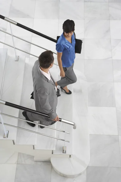 Businesspeople on Stairs — Stock Photo, Image