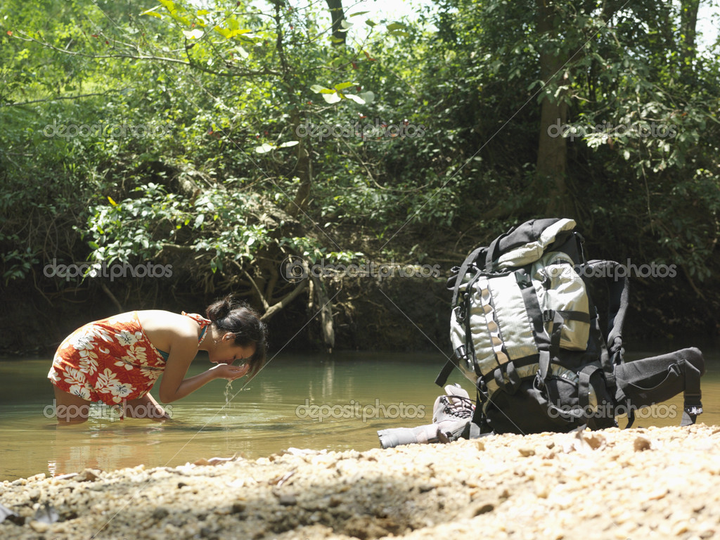 drinking water backpack