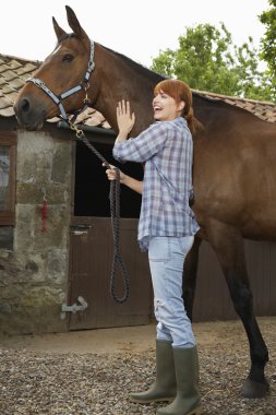 kadın sevişme horse