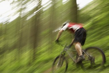 yokuş aşağı Bisiklete binme Mountainbiker