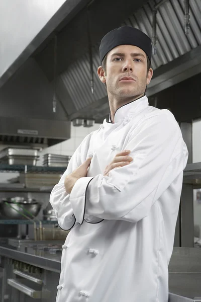 Chef with arms crossed — Stock Photo, Image