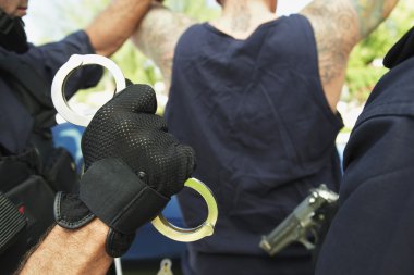 Polis memurları eylem