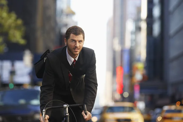 Man cykling cykel — Stockfoto