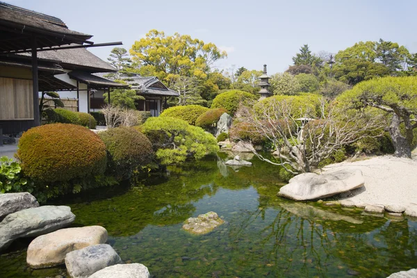 Korakuen ogród w okayama — Zdjęcie stockowe