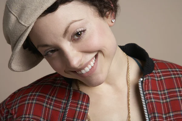 Mulher sorrindo — Fotografia de Stock