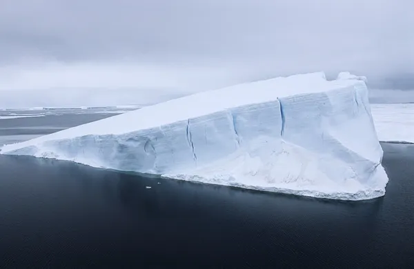 Weddell Denizi, buzdağı — Stok fotoğraf