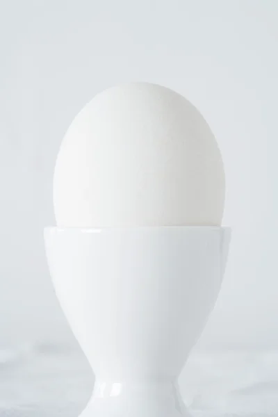 Αυγό σε κύπελλο αυγών — Φωτογραφία Αρχείου