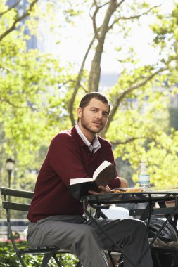 adam Park'ta rahatlatıcı