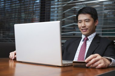 alışveriş online iş adamı