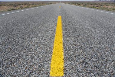 yol çöl yoluyla
