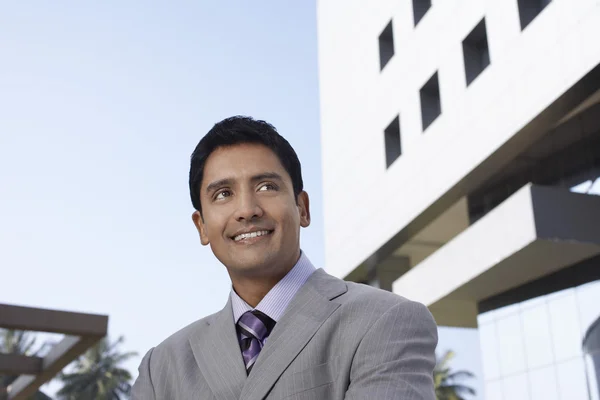 Hombre de negocios sonriendo — Foto de Stock