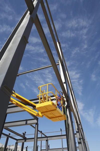 Saldatore di lavoro — Foto Stock