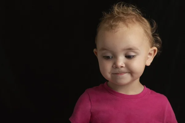 Baby girl face — Stock Photo, Image