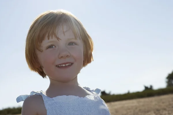 Girl smiling — Stock Photo, Image