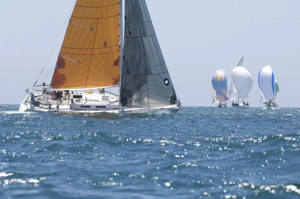 Yachter på segling händelse — Stockfoto