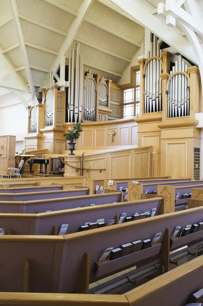 Modern church interior — Stock Photo, Image