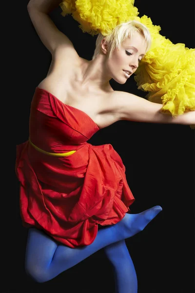 女舞蹈家 — 图库照片
