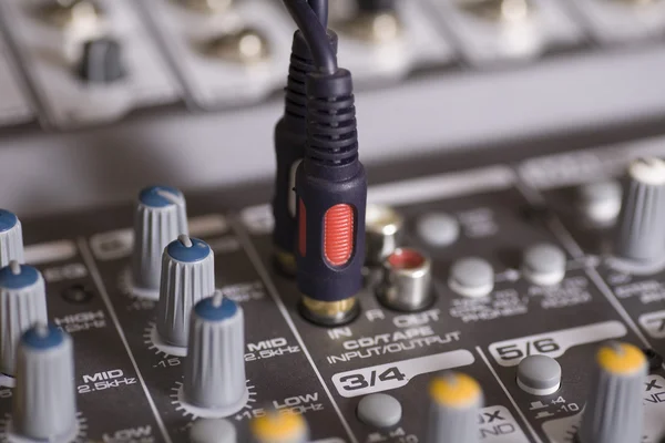 Mixing console — Stock Photo, Image