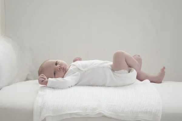 İki haftalık yeni doğan bebek — Stok fotoğraf