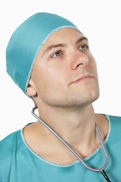 Chirurg in scrubs — Stockfoto