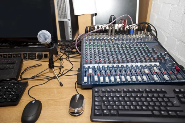 Sound mixing equipment — Stock Photo, Image