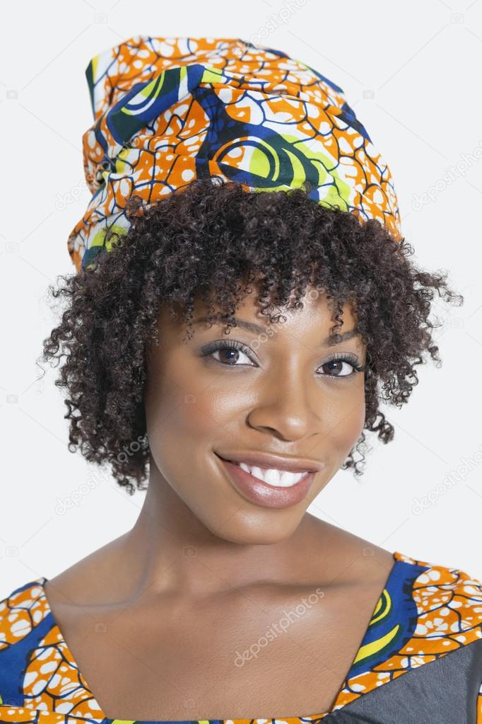 African American woman smiling
