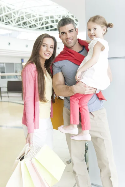 Père et mère avec fille — Photo