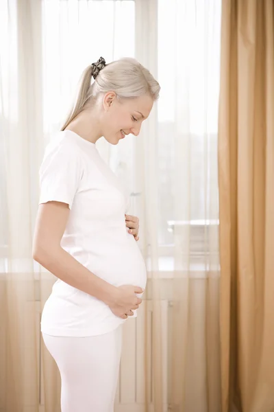 Mujer embarazada. — Foto de Stock