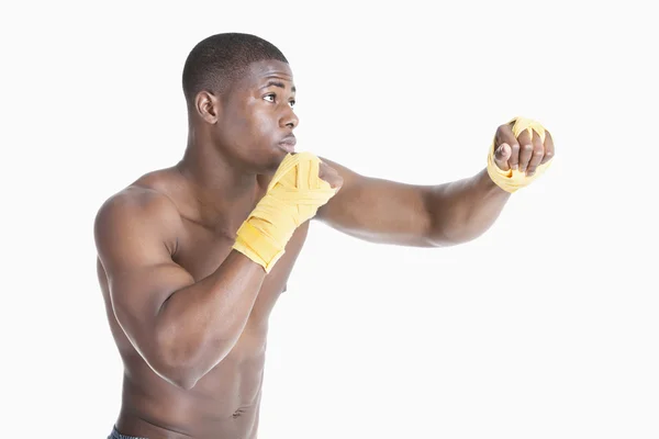 Jovem boxeador — Fotografia de Stock