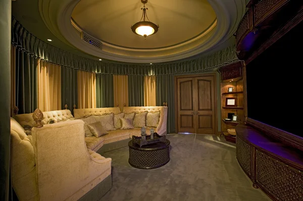 Home Cinema Room — Stock Photo, Image