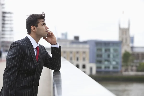 Serious Indian businessman — Stock Photo, Image