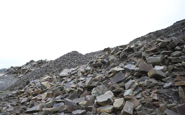 Piles of different rocks — Stock Photo, Image