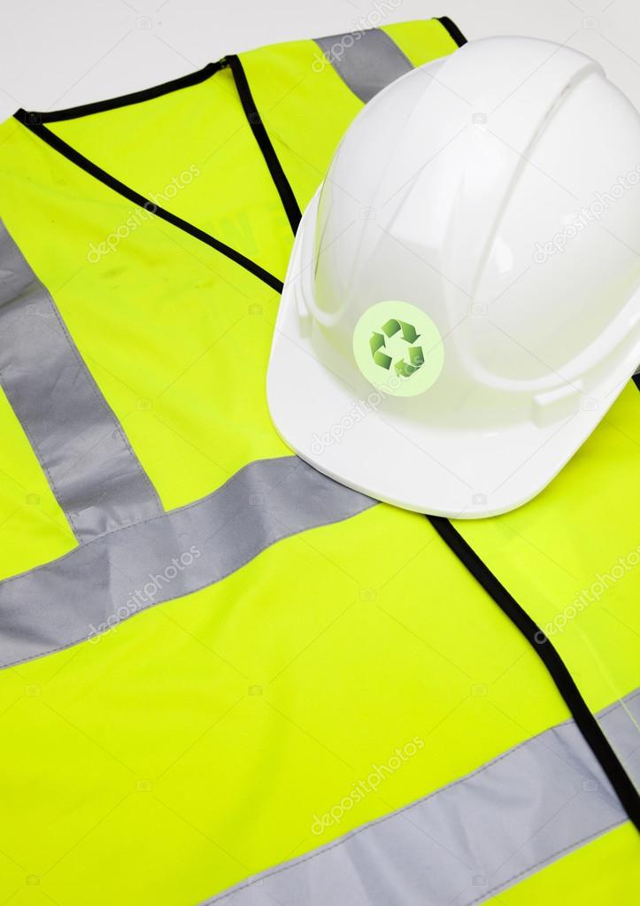 hard hat and vest